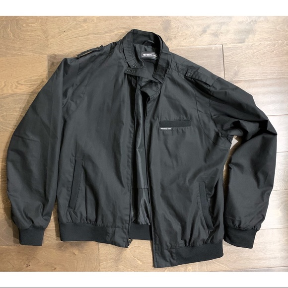Black Urban Outfitters Members Only Jacket - Picture 2 of 4
